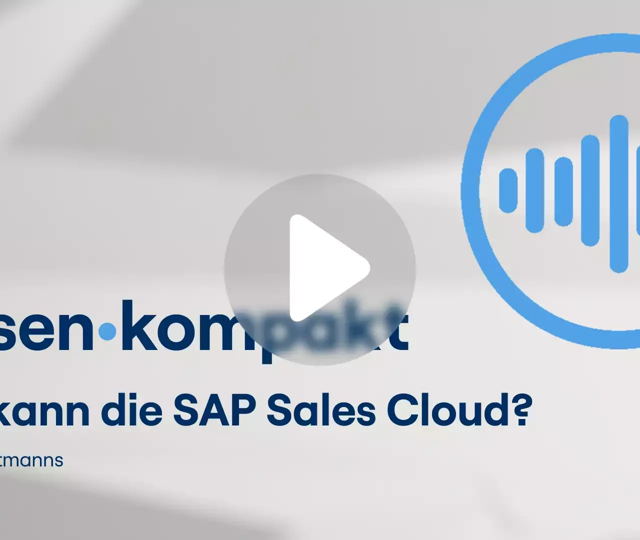 SAP Sales Cloud mit Dörte Oltmanns